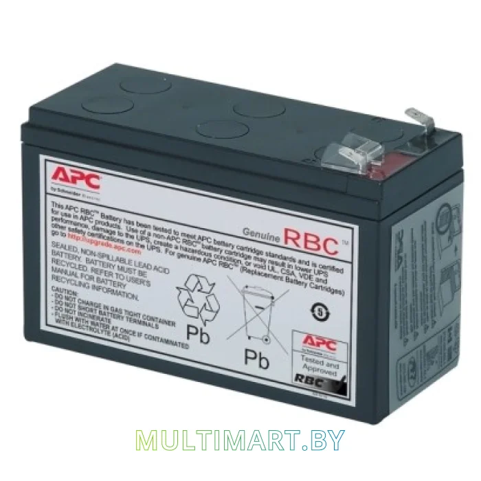 Аккумулятор для ИБП APC RBC17 (12В/9 А·ч)